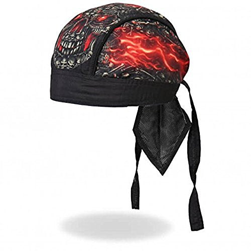SKULL MADE OF SKULLS - High Quality Micro-Fiber & Mesh Lining Bikers HEADWRAP