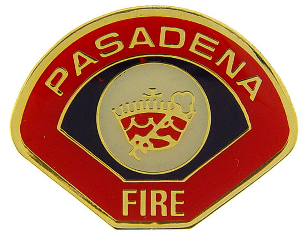 FIRE & EMS, PASADENA FIRE - Original Artwork, Expertly Designed PIN - 1"