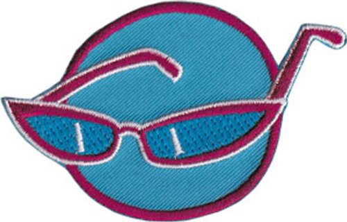 Application Retro Sunglasses Patch