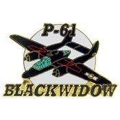 BLACK WIDOW - Expertly Designed APL,P-61 PIN - 1.5"