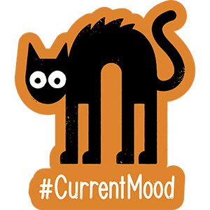 DAVID OLENICK, Nope Springs Eternal DECAL - Original Artwork STICKER, 4.3" x 5"