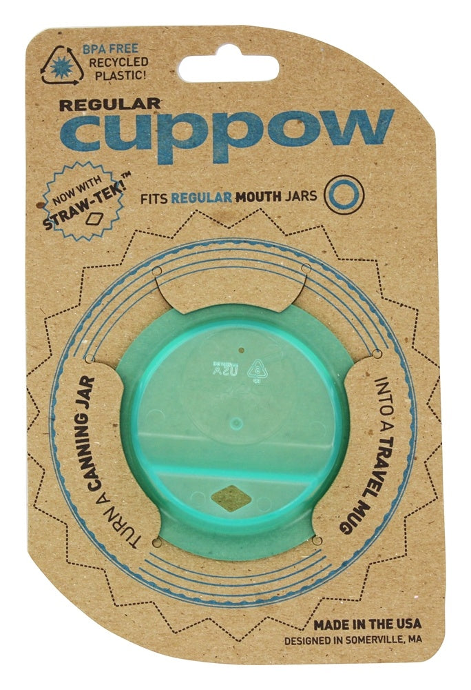 CUPPOW Regular Mint Mason Jar Lid, 1 Each