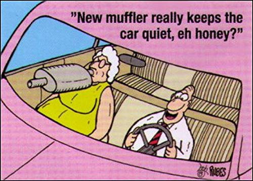 Rubes New Muffler Quiet Honey Magnet RM2942