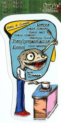 Agorables - Meth and Cheese - Sticker / Decal
