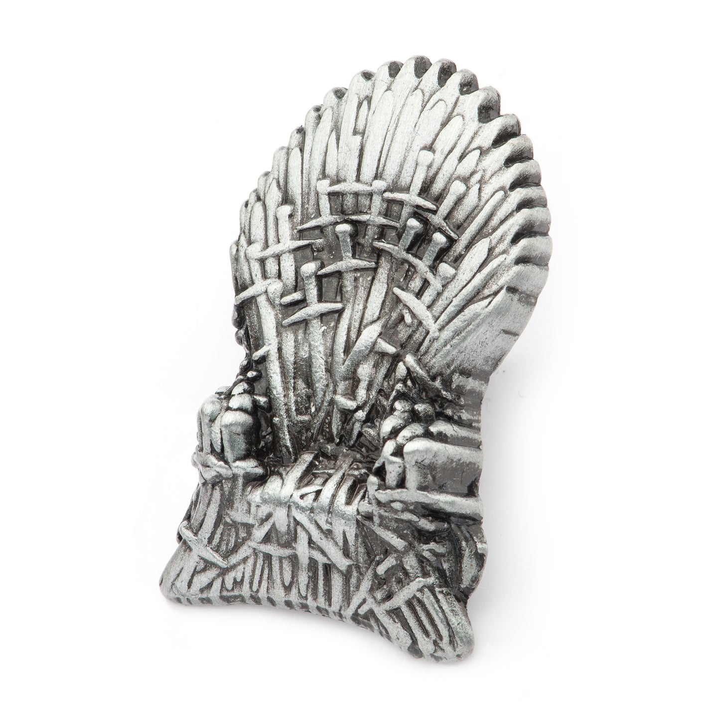 GAME OF THRONES IRON THRONE 3D PIN - Officially Original Flat Back Brooch Lapel Pin - 0.7" x 1"