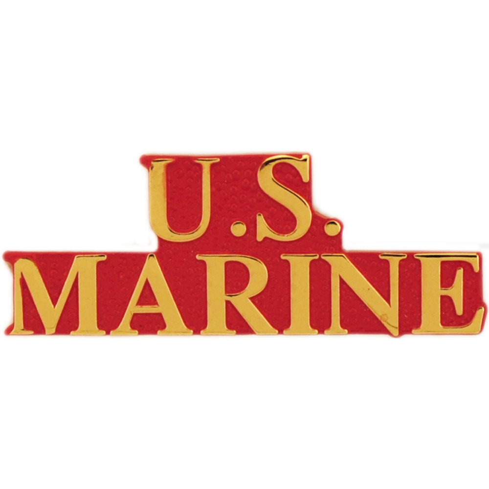 U.S. MARINES, U.S. MARINE - Original Artwork, Expertly Designed PIN - 1.375"