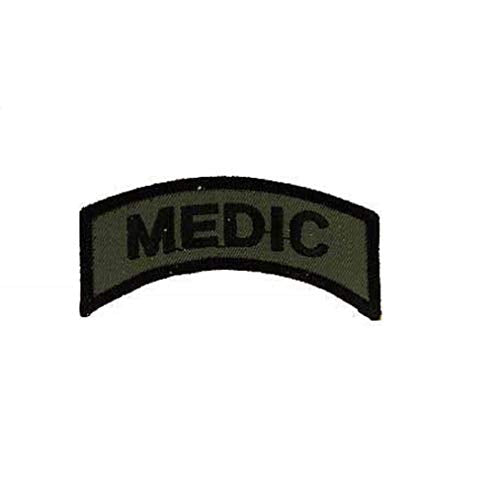 US ARMY, MEDIC - Patriotic Patches, Embroidered Iron On Patch - 3.5"