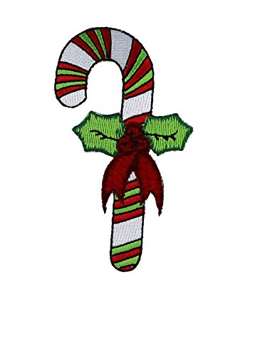 Application Holiday Candy Cane Patch