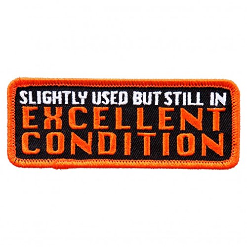 SLIGHTLY USED BUT STULL IN EXCELLENT CONDITION, Officially Licensed - 4" x 2" Embroidered PATCH
