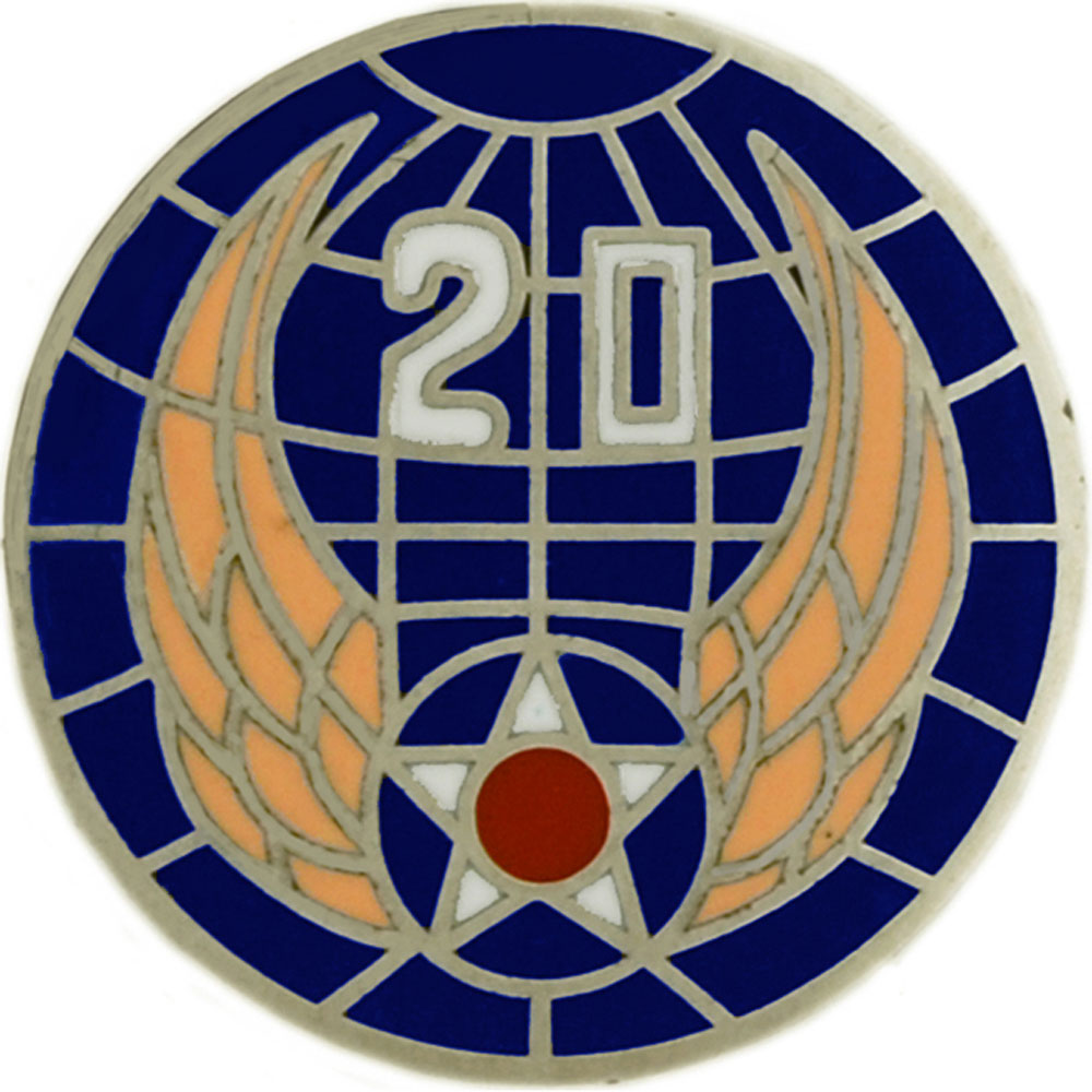 UNITED STATES AIR FORCE 020TH - Original Artwork, Expertly Designed PIN - 1"