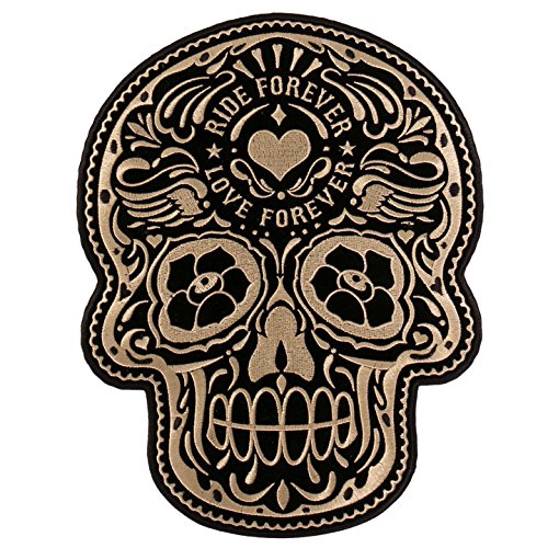 POCO LOCO, High Thread Embroidered Iron-On / Saw-On Rayon PATCH - 8" x 10", Exceptional Quality