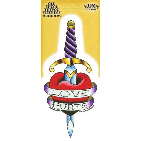 Adam Potts - Love Hurts - Sticker / Decal
