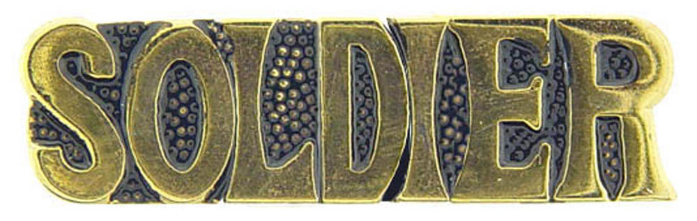 U.S. ARMY, ARMY SOLDIER - Original Artwork, Expertly Designed PIN - 1"