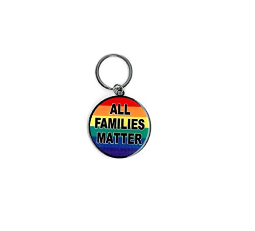 All Families Matter, Officially Licensed Artwork - Metal Keychain