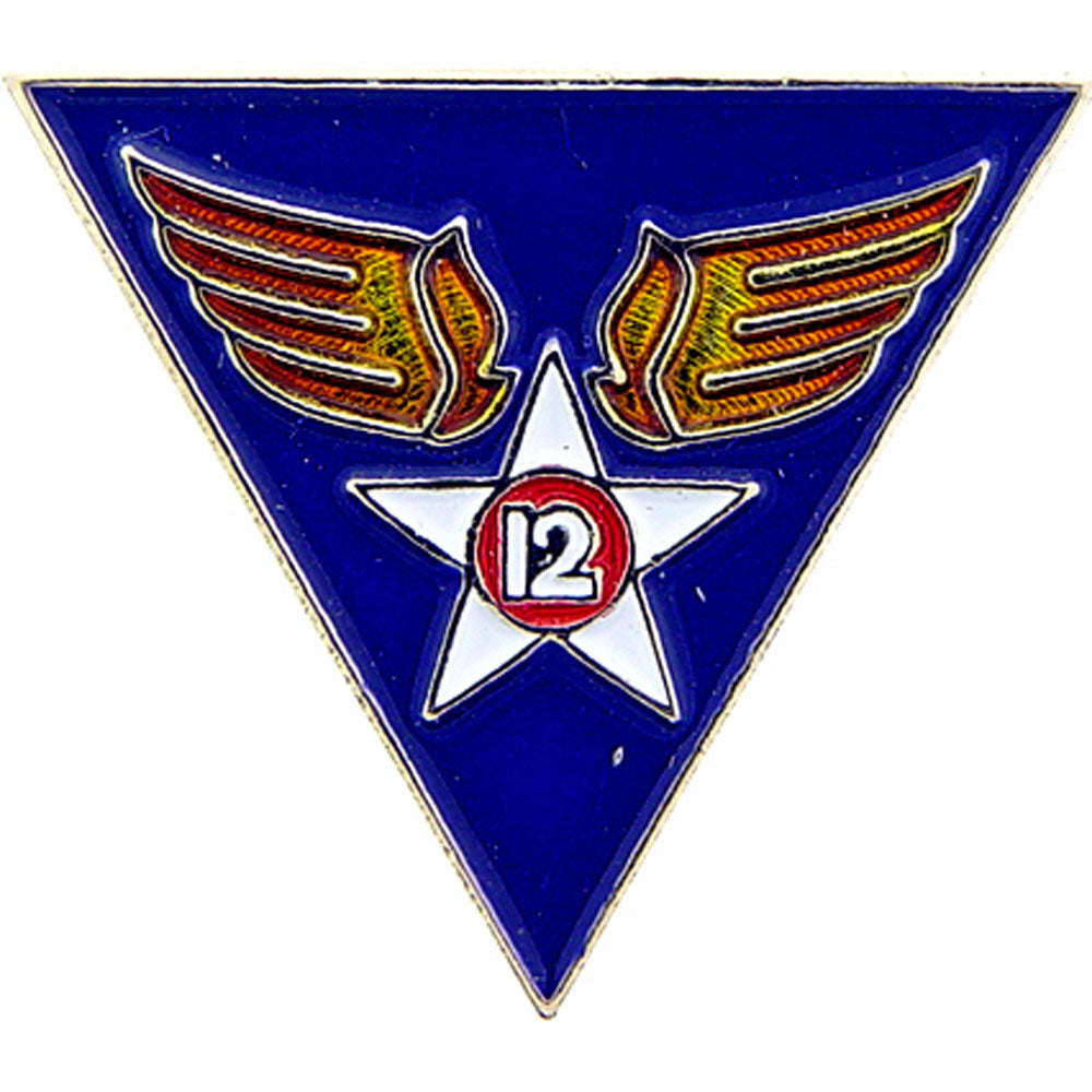UNITED STATES AIR FORCE 012TH - Original Artwork, Expertly Designed PIN - 1"