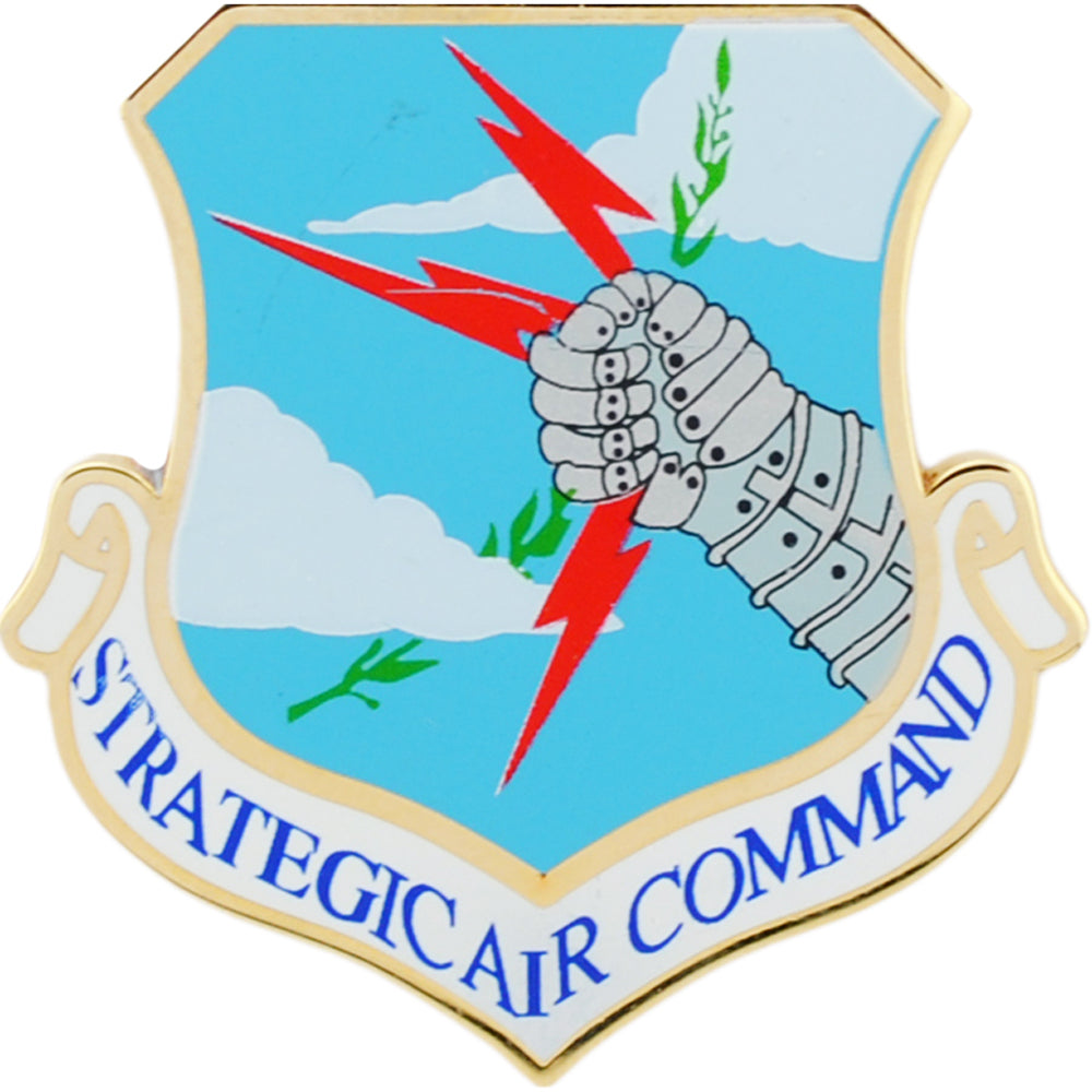 U.S. AIR FORCE, STRATEGIC AIR COMMAND - Original Artwork, Expertly Designed PIN Large - 1.5"