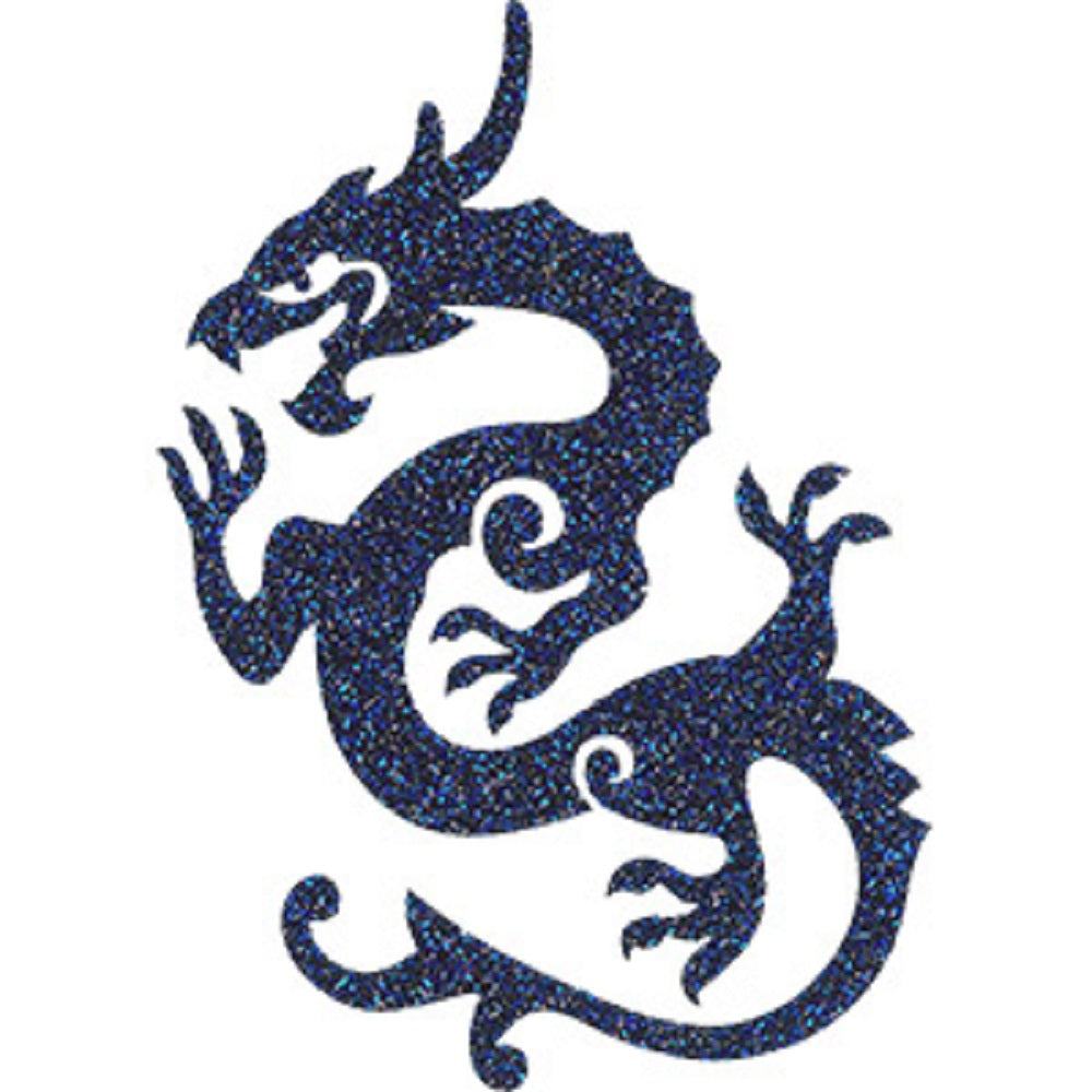 Small Dragon Head Patch - Sew Iron on, Original Artwork - Dragon Embroidered Patch - 2.4" x 3.4"