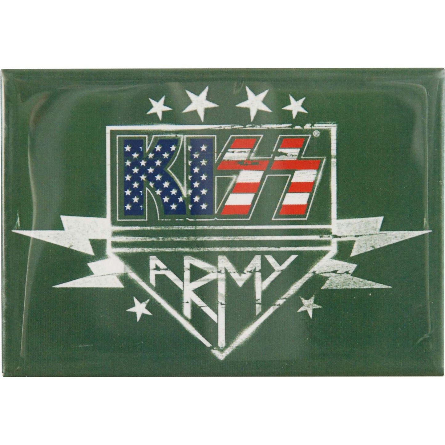 KISS RWB ARMY LOGO - Fridge MAGNET, Officially Licensed Original Artwork, 2.5" X 3.5"