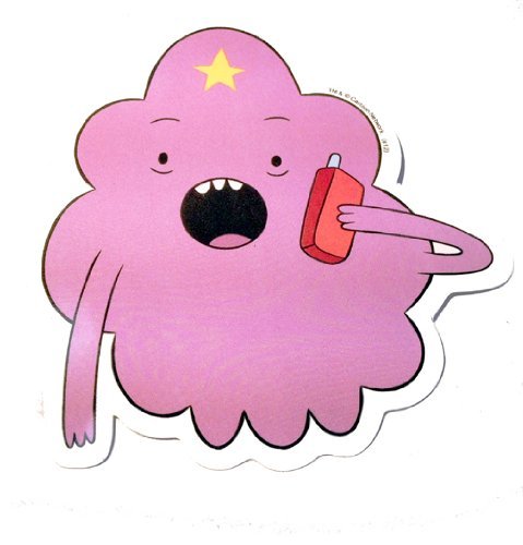 Adventure Time LSP with Cellphone Sticker