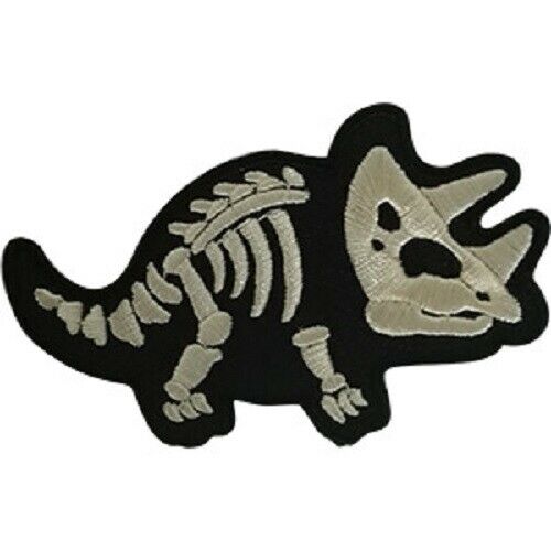 C&D Visionary P-DSX-4810 DSX Dinosaurs Xray Triceratops Patch Multi Color