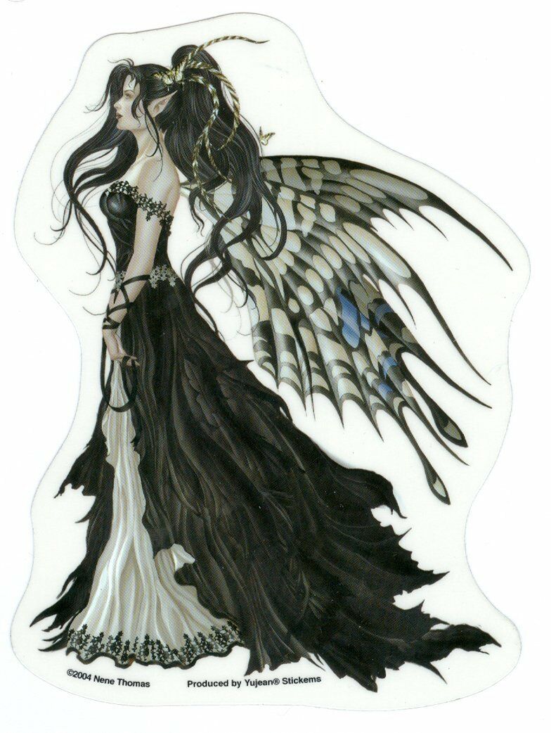 Nene Thomas - Black and White Hope Fairy - Sticker / Decal