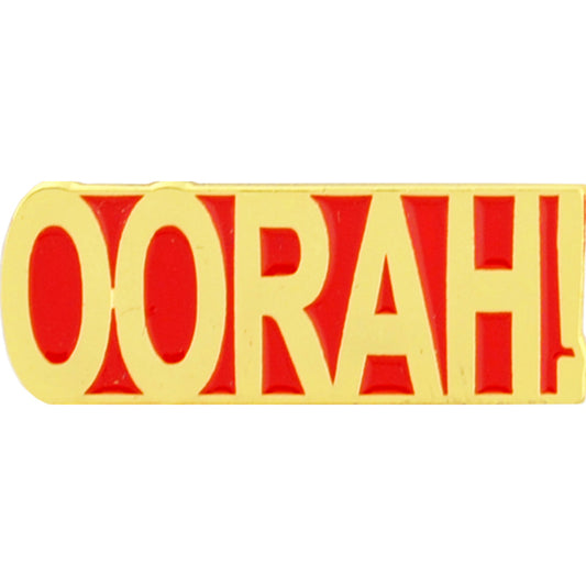 U.S. MARINES, USMC OORAH! - Original Artwork, Expertly Designed PIN - 1.125"