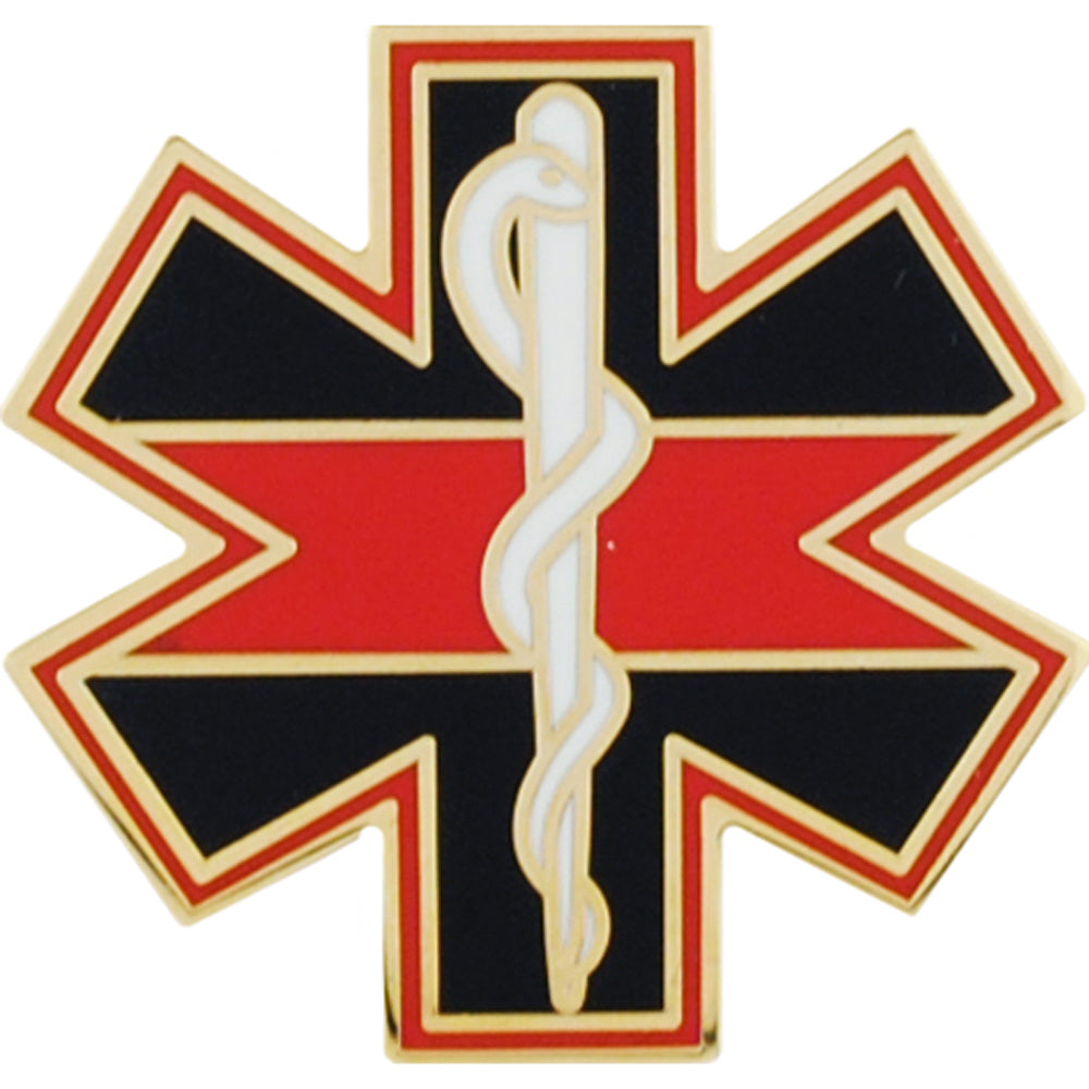 FIRE & EMS, EMERGENCY MEDICAL SERVICES 1ST RESPOND HONOR - Expertly Designed PIN - 1"