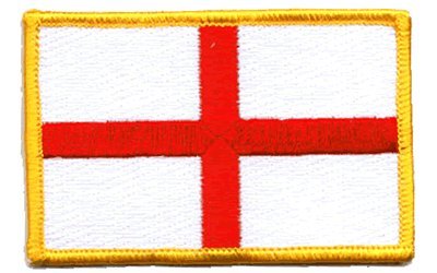 St George iron-on embroidered patch