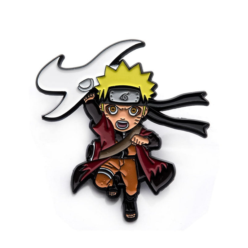 NARUTO CHIBI RASENGAN PIN, Officially Licensed Original Anime Figure "Naruto" The Young Ninja Chibi Rasengan Enamel Pin