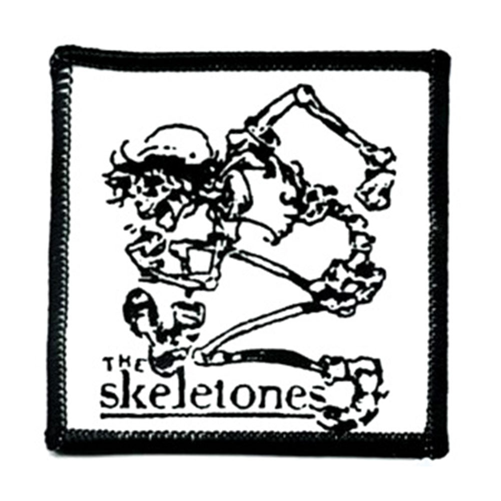 SKELETONES LOGO, Officially Licensed, Iron-On / Sew-On, Embroidered PATCH