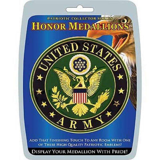 Patriotic Collector Series Army Honour Medallions - 4"