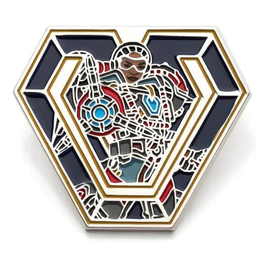 Marvel Black Panther WAKANDA FOREVER RIRI WILLIAMS aka Iron Heart Enamel Lapel PIN - 4" x 1.4"