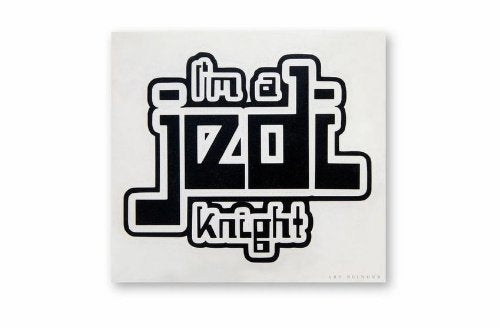 STAR WARS I'm a Jedi Rub-On STICKER Disney Officially Licensed Movie & TV Artwork, 4.75" x 6" - Long Lasting STICKER - B