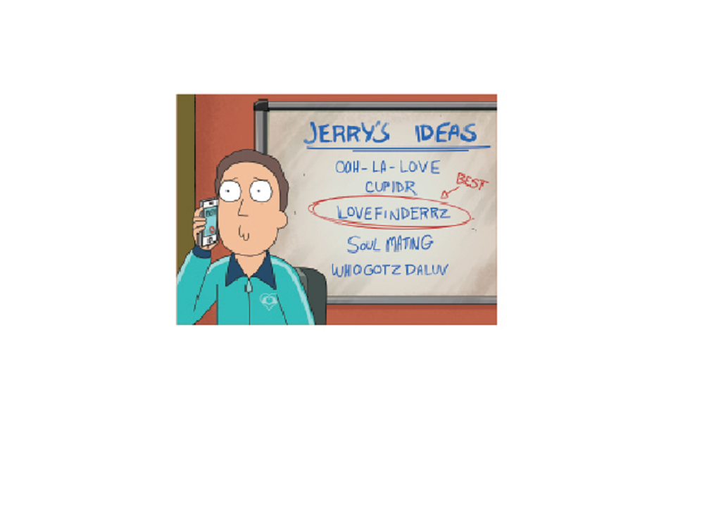 RICK & MORTY MAGNET - Officially Licensed JERRY'S IDEAS BEST LOVEFINDERRZ Refrigerator Fridge Magnet - 2.5" x 3.5"