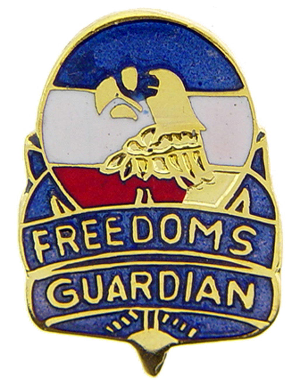 U.S. ARMY, FREEDOMS GUARDIAN - Original Artwork, Expertly Designed PIN - 1"