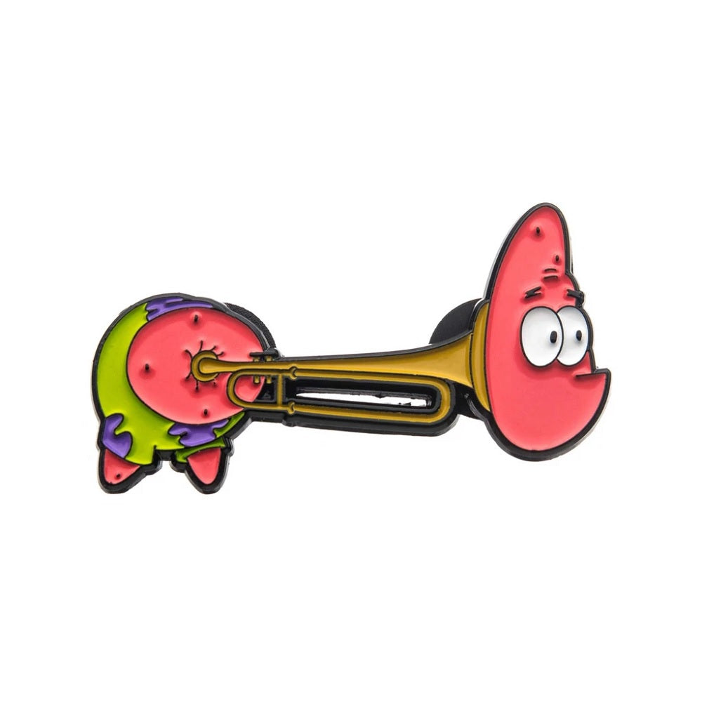 NICKELODEON, PATRICK INSIDE THE TRUMPET PIN - Officially Licensed Novelty Cute PIN