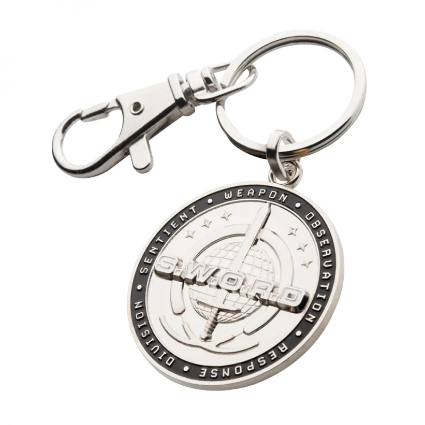WandaVision S.W.O.R.D LOGO KEYCHAIN - Officially Licensed Original Marvel Studios & Disney+ S.W.O.R.D LOGO Keychain
