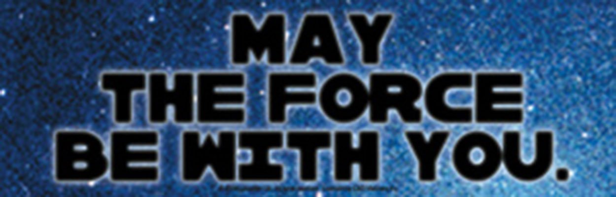 Licenses Products Star Wars Force Bumper Sticker