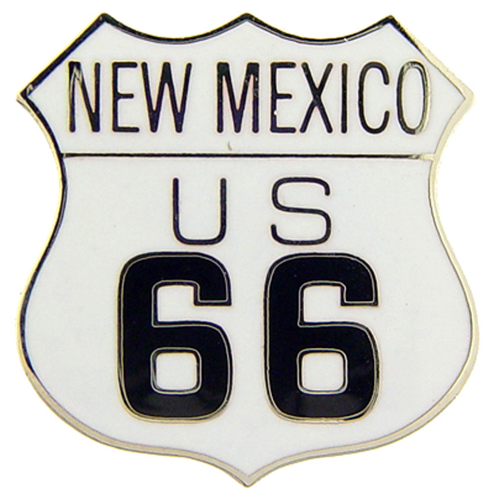 USA STATES, NEW MEXICO ROUTE 66 - Original Artwork, Expertly Designed PIN - 1"