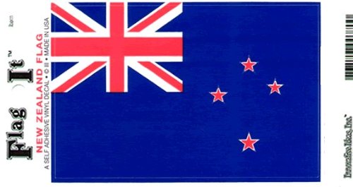 New Zealand flag decal for auto, truck or boat