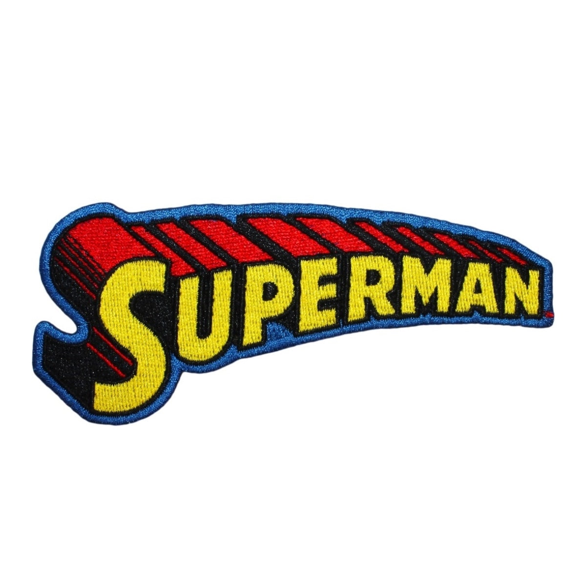 Application Superman Text Logo Patch