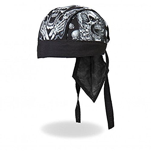 The ASSASSIN - High Quality Micro-Fiber & Mesh Lining Bikers HEADWRAP