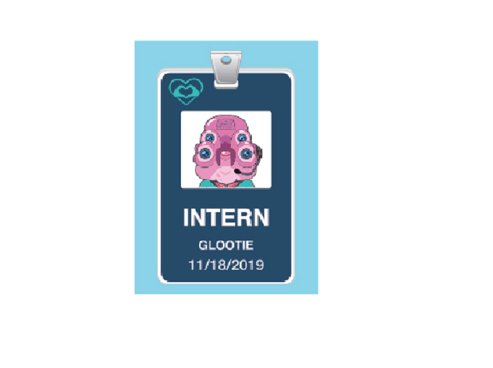 RICK & MORTY MAGNET - Officially Licensed INTERRN GLOOTIE 11/18/2019 Decorative Refrigerator Fridge Magnet, 2.5" x 3.5"