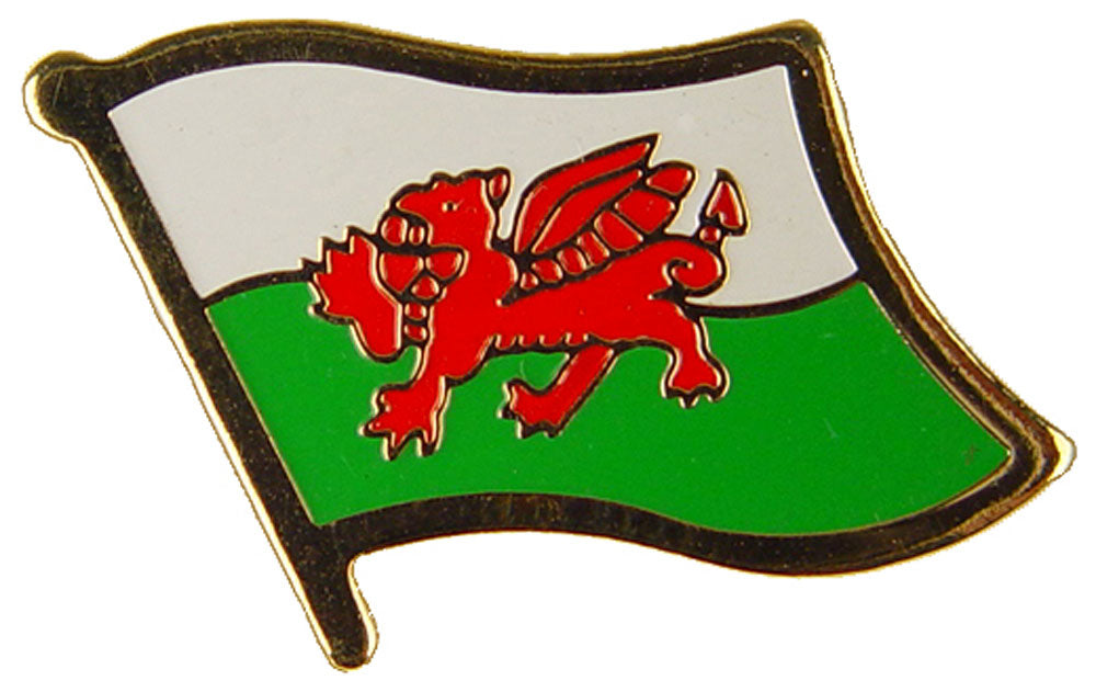 INTERNATIONAL, WALES Flag - Original Artwork, Expertly Designed PIN - 1"