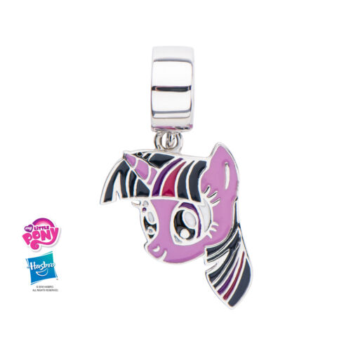 Rainbow Dash Pendant Charm - My Little Pony Sterling Silver, 0.66" x 0.54"