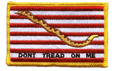 1st Navy Jack iron-on embroidered patch
