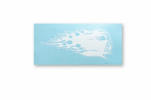 STAR WARS Vader Flame Rub-On STICKER Disney Officially Licensed Movie & TV Artwork, 3.85" x 8.2" Long Lasting STICKER -