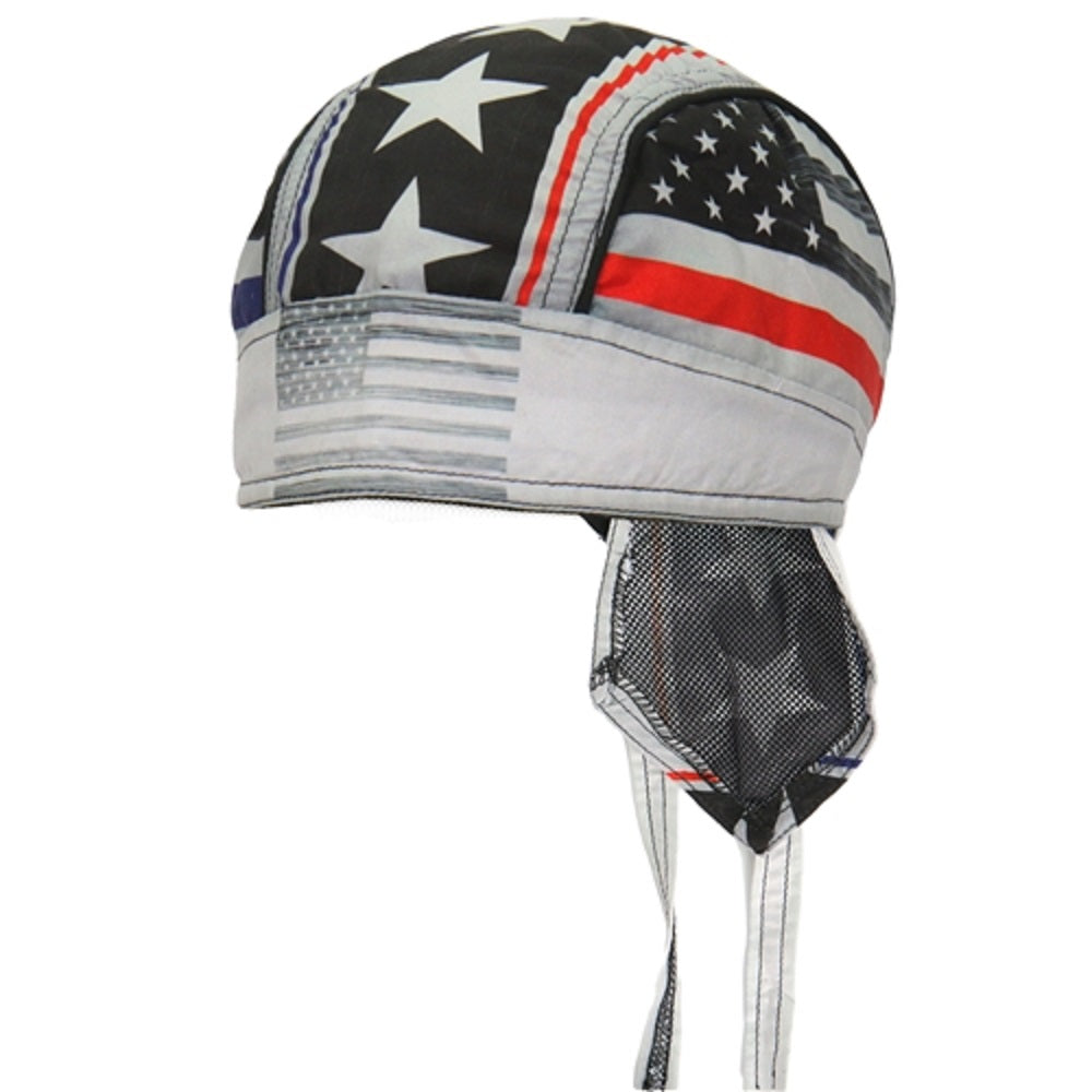 STAR AND STRIP HEADWRAP - Officially Licensed Original Star & Strip Design Lightweight Biker Machine Washable Head Wrap