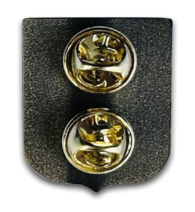 The Emblem of Israel Pin Temple Menorah w/ Olive Branches Lapel Pin Blue 3x2.5cm