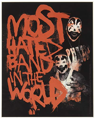 icp hated, officially licensed original artwork,, 4" die-cut vinyl sticker decal